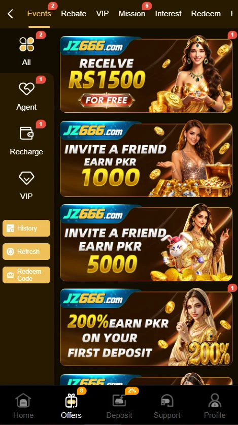 JZ666 Game App Promotions